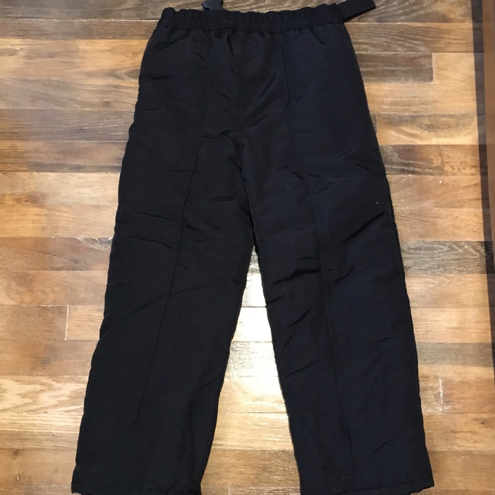 Girls 7/8 Black Outbrook Snow Pants